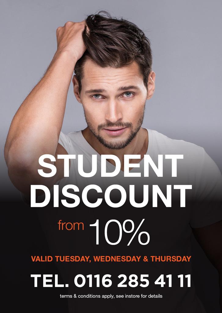 Leicester Student Discount Hair By Minesh All Hairdressing
